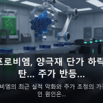 에코프로비엠, 양극재 단가 하락 직격탄… 주가 반등… — 에코프로비엠의 최근 실적 악화와 주가 조정의 가장 결정적인 원인은…
