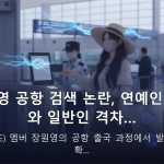 장원영 공항 검색 논란, 연예인 특혜와 일반인 격차… — 아이브(IVE) 멤버 장원영의 공항 출국 과정에서 발생한 신원 확…